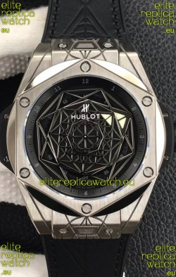 Hublot Big Bang Sang Bleu Stainless Steel 1:1 Mirror Replica Edition - 45MM 