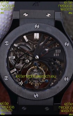 Hublot Classic Fusion Swiss Tourbillon 1:1 Mirror Replica - Ceramic Casing 45MM