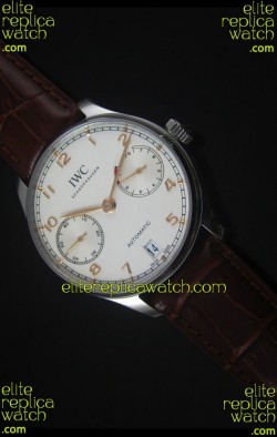 IWC IW500704 Portugieser Swiss 1:1 Mirror Replica Watch White Dial - Updated 2016 Version