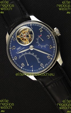 IWC Portugieser Tourbillon Mystere Retrograde Blue Dial UPDATED 2019 Version 