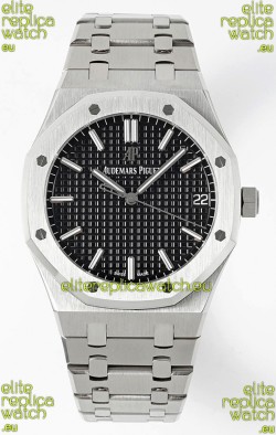 Audemars Piguet Royal Oak 15500 41MM Black Dial 904L Steel CALIBRE 4302 Movement 1:1 Mirror Replica