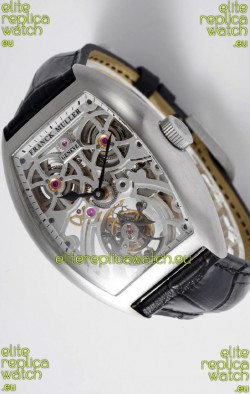 Franck Muller Fast Tourbillon Edition 1:1 Mirror Swiss Replica Watch Steel Casing