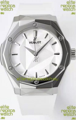 Hublot Classic Fusion Orlinski King 40MM Edition White Dial Swiss Replica Watch