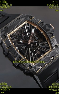 Richard Mille RM12-01 Carbon Fiber Case Genuine Tourbillon Movement 1:1 Mirror Replica Watch