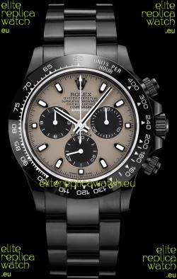 Rolex Daytona Blaken 1:1 Swiss Mirror Replica Grey Dial Cal.4130 Movement (WITH BOX) 