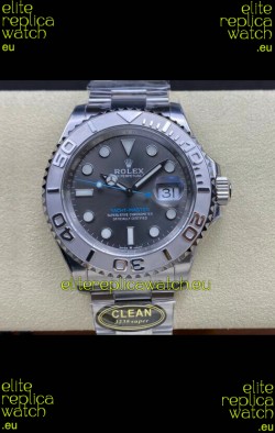 Rolex Yachtmaster 40mm Steel Dial - 1:1 Swiss Replica Watch in 904L Steel Casing