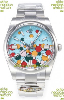 Rolex Oyster Perpetual Super Clone REF# 124300 Celebration Dial in 41MM ETA 3230 Replica Watch 