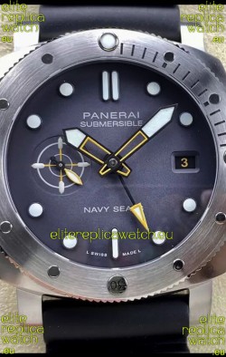 Panerai Submersible PAM1323 GMT Navy Seals Edition 1:1 Mirror Replica Watch 44MM