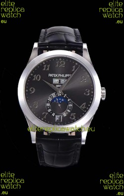 Patek Philippe Annual Calendar 5396-012 Complications Swiss Replica Watch in Grey Dial 