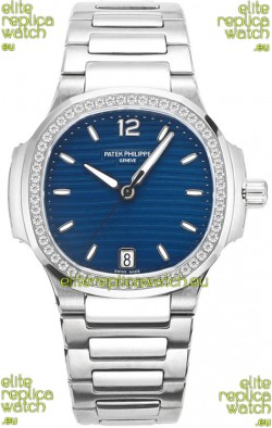 Patek Philippe Nautilus 7118 35MM 1:1 Stainless Steel Blue Dial 1:1 Superclone Watch 