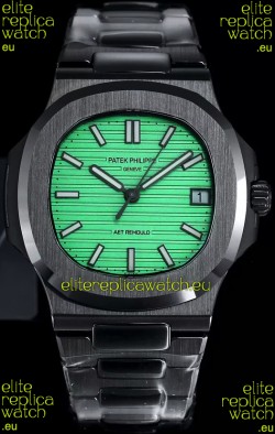 Patek Philippe Nautilus 5711 AET Remould Black Ceramic Edition Green Dial Swiss Replica Watch