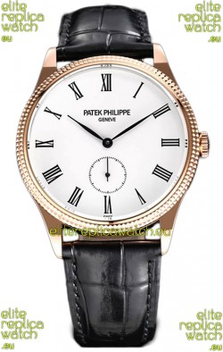 Patek Philippe Calatrava 5119G Rose Gold Casing 1:1 Mirror Replica Watch 