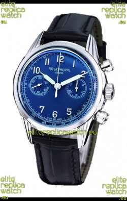 Patek Philippe Complications 5162G Blue Dial Stainless Steel Swiss Replica Watch 
