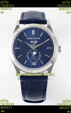 Patek Philippe Annual Calendar 5396 Complications Swiss Replica Watch in Blue Dial