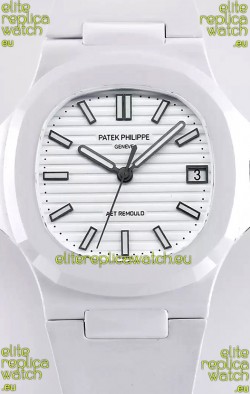 Patek Philippe Nautilus 5711 AET Remould White Edition Swiss Replica Watch 