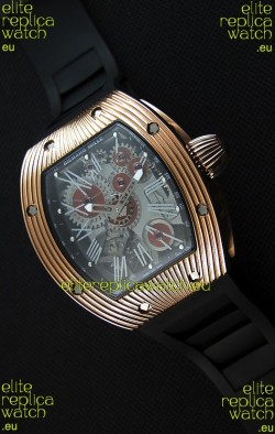Richard Mille RM 018 Tourbillon Hommage A Boucheron Swiss Watch Rose Gold Case