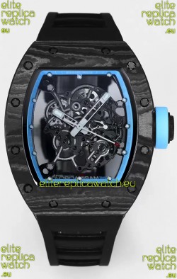 Richard Mille RM055 Black Carbon Casing 1:1 Superclone Genuine Tourbillon Watch 