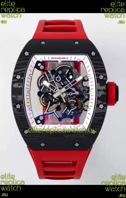 Richard Mille RM055 Black Carbon Casing 1:1 Superclone Genuine Tourbillon Watch 