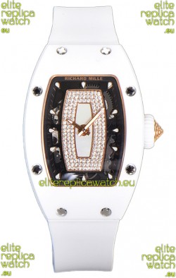 Richard Mille RM007 White Ceramic Automatic Superclone Swiss Replica Watch