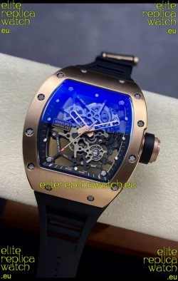 Richard Mille RM035 AMERICAS Rose Gold Casing 1:1 Swiss Replica Watch 