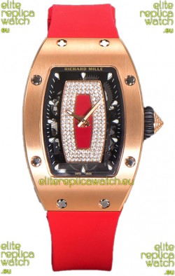 Richard Mille RM007 18K Rose Gold Automatic Superclone Swiss Watch