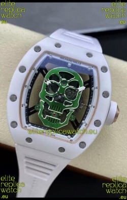 Richard Mille RM052-01 Skull Genuine Tourbillon Edition Watch in Ceramic Casing