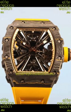 Richard Mille RM12-01 Carbon Fiber Case Genuine Tourbillon Movement 1:1 Mirror Replica Watch