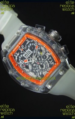 Richard Mille RM056-1 Tourbillon Felipe Massa Chronograh Orange Bezel Watch