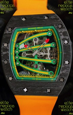Richard Mille RM59-01 Genuine Tourbillon Movement in Black NTPT Carbon Casing