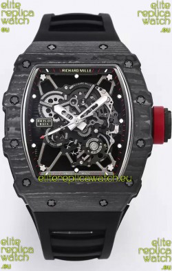 Richard Mille RM35-01 Rafael Nadal Carbon Fiber Casing with Genuine Tourbillon Super Clone Watch