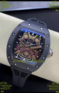 Richard Mille RM47 Black Ceramic Casing Watch in Swiss Automatic Movement 