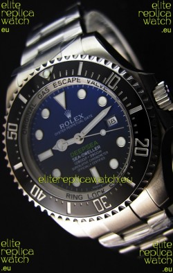 Rolex Sea-Dweller REF# 116660 Deep Sea Blue Swiss Replica 1:1 Mirror - Ultimate 904L Steel Watch 