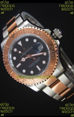 Rolex Yacht-Master 40 Everose Gold 1:1 Swiss Replica Watch with 3135 Movement 