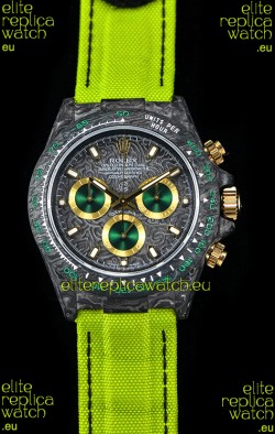 Rolex Daytona CHRONUSART Forged Cabon Casing 1:1 Mirror Replica Multicolored Dial