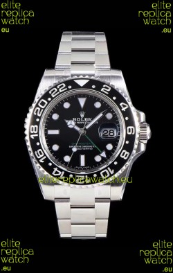 Rolex GMT Master II 116710LN Ceramic Bezel Cal.3186 Movement Swiss Replica - Ultimate 904L Steel Watch