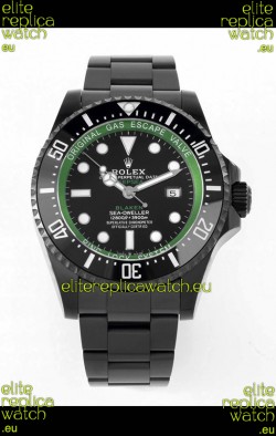 Rolex SeaDweller Deepsea BLAKEN Black Dial in 1:1 Mirror Quality - PVD Casing