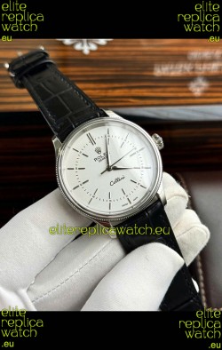 Rolex Cellini Date Ref#50505 Replica 1:1 Mirror 904L Steel White Dial Watch 
