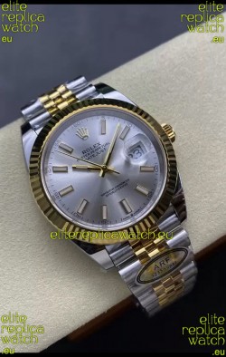 Rolex Datejust M126333 41MM ETA3235 72 Hours Power Steel Dial Jubilee 1:1 Mirror Replica Yellow Gold 904L Steel