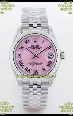 Rolex Datejust M126234 36MM ETA2836 Pink Mother of Pearl Dial - Roman Numerals 