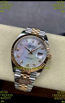 Rolex Datejust 126331 41MM ETA 3235 Swiss 1:1 Mirror Replica Watch in Rose Gold 904L Steel