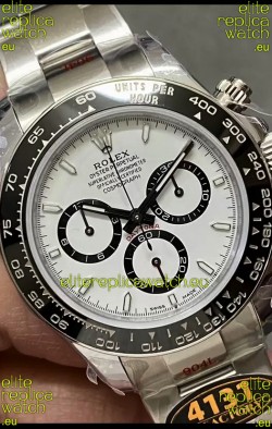 Rolex Cosmograph Daytona M126500LN White Dial Cal.4131 Movement - 904L Steel Watch