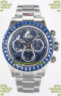 Rolex Daytona Super Clone "Artisans De Genève - Arolla Glacier" Edition Stainless Steel Watch 