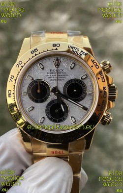 Rolex Daytona Super Clone 116519LN Meteorite Dial Cal.4131 Movement - Rose Gold Casing