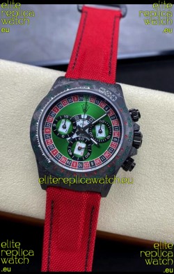 Rolex Daytona DiW NTPT Carbon Lucky Player Casino Swiss Replica Watch 1:1 Mirror Replica