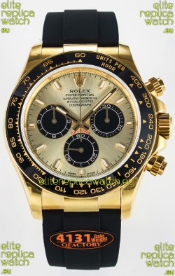 Rolex Cosmograph Daytona M126518 Yellow Gold Casing and Gold Dial Original Cal.4131 Movement
