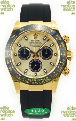 Rolex Cosmograph Daytona M126518 Yellow Gold Casing & Dial Cal.4130 Movement