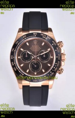 Rolex Cosmograph Daytona M116515 Rose Gold Original Cal.4130 Movement - 904L Steel Watch