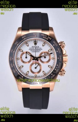 Rolex Cosmograph Daytona M116515 Rose Gold Original Cal.4130 Movement - 904L Steel Watch