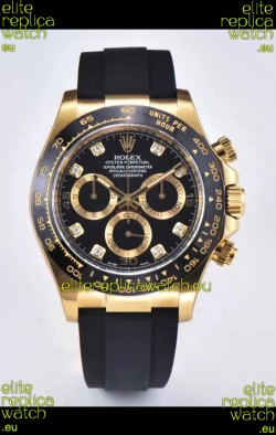 Rolex Cosmograph Daytona M116518LN Yellow Gold Original Cal.4130 Movement - 904L Steel Watch