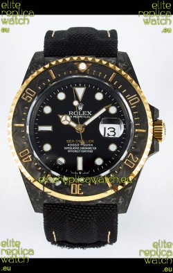 Rolex GMT Masters II Super Clone DiW Edition Swiss Replica Lightweight Carbon Casing Watch 